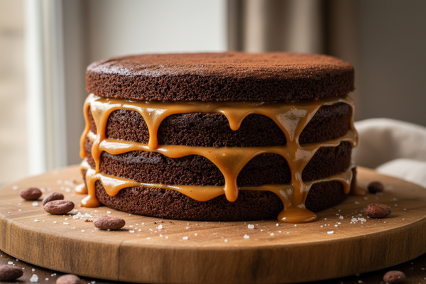 Devil's food cake with dulce de leche, Flavorful Fridays sample, November 27, 2026