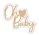 EDIBLE PRE-CUT OH BABY BEAR & FRIENDS 12CT