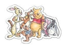 EDIBLE PRE-CUT OH BABY BEAR & FRIENDS 12CT