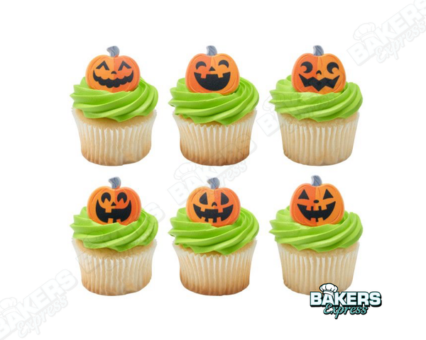 Jack-O'-Lanterns Cupcake Rings